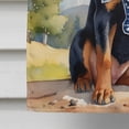 thumbnail image 4 of Carolines Treasures DAC5971CHF 40 x 28 in. Rottweiler Cowboy Welcome House Flag, 4 of 5