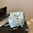 thumbnail image 4 of Diamond Backpack Women Fashion 2025 Summer New High Value Niche Design Chain Bag Small Ladies Backpack, 4 of 5