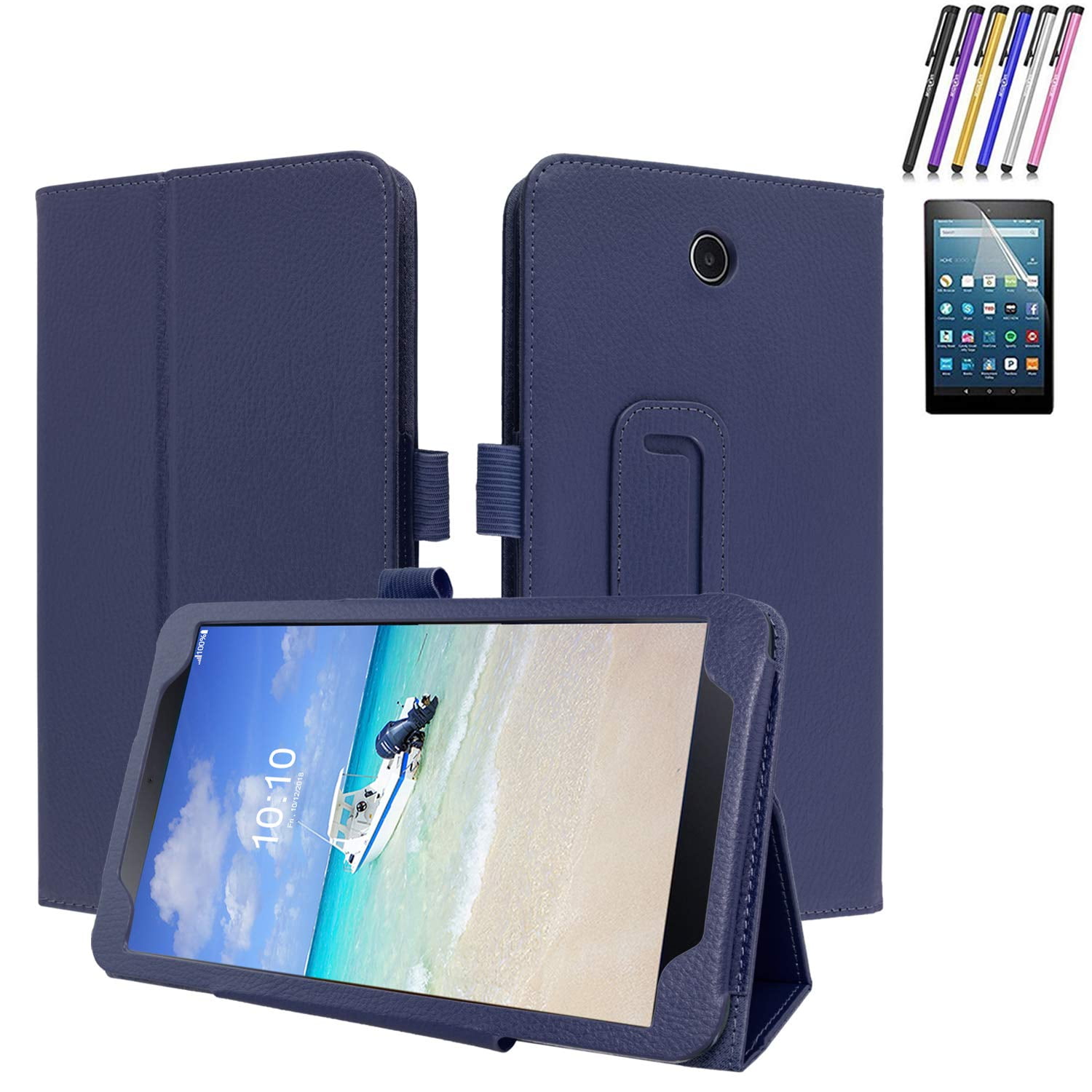Windrew Alcatel Joy 8 0 3t A30 Tablet 8 Case Kickstand Pu