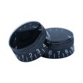thumbnail image 3 of Mosiee 4Pcs 6Mm Guitar Bass Tone Volume Control Knobs For Epi For Electric Guitar Bass, 3 of 9