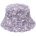 thumbnail image 4 of CoCopeaunts Solid Color Men Bucket Hat Winter Basin Cap Casual Outdoor Thickened Sheep Curly Warm Fisherman Hat Female Trend, 4 of 8