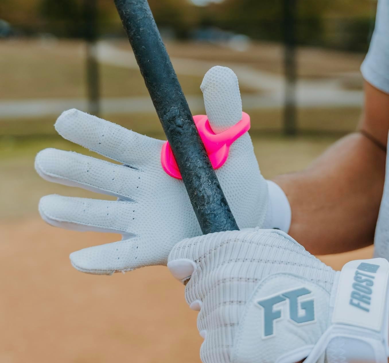 Baseball Thumb Guard Close-Up Baseball Thumb Guard Close-Up