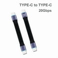 thumbnail image 3 of Short UsbC to TypeC Cable USB3.2 20Gbps Fast Charging Data Transfer Line 10CM, 3 of 8