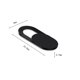 thumbnail image 2 of Mobile Laptop Camera Case,mobile Phone Computer Tablet Camera Privacy Cover Anti-hacking Lens Protection Computer Cover(black)(10pcs) Banmo, 2 of 2
