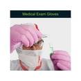 thumbnail image 3 of Fifth Pulse Vinyl Exam Gloves All-Purpose Disposable Gloves - Pink - Box of 50 Gloves (Medium), 3 of 6