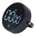 thumbnail image 1 of Digital Kitchen Timer Magnetic Large LED Display Kids Classroom Countdown Adjustable Volume for Cooking Fitness Black, 1 of 5
