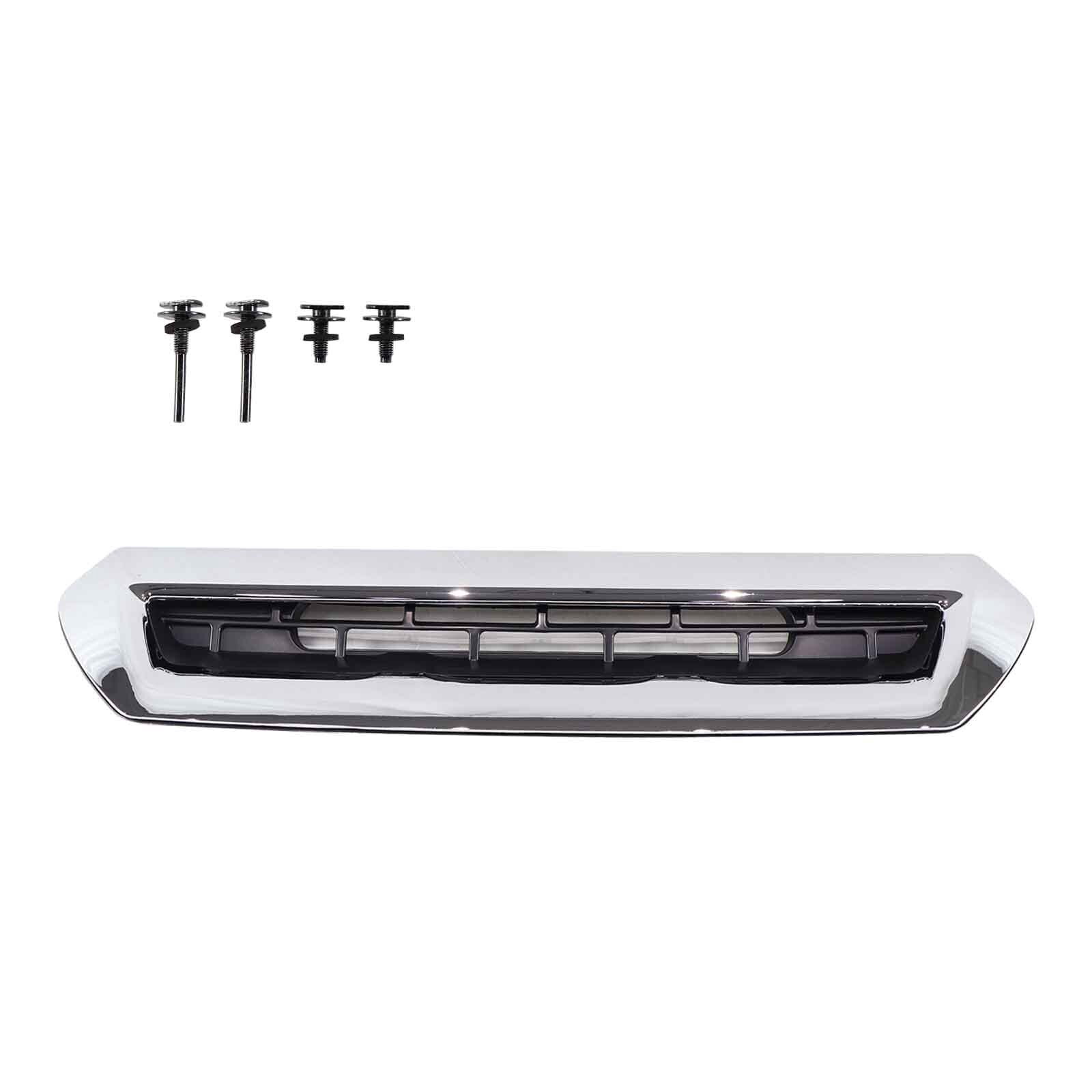 New Chrome Hood Air Vent For 17-19 GMC Sierra 2500 HD 3500 HD 6.0L 6.6L 84240942