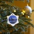 thumbnail image 7 of 3drose, Morocco, Marrakech: Djemma El, Market, Mosque-af29 Wbi1209 - Walter Bibikow, 3 inch Snowflake Porcelain Ornament, 7 of 7
