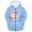 A-Light Blue88, variant on Byoo Toddler Girls Rainbow Unicorn Printed Hoodie Casual Zip Up Long Sleeve Graphic Kids Sweatshirt,Pink
