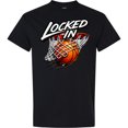 thumbnail image 3 of Inktastic Basketball Locked in T-Shirt, 3 of 5