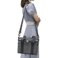 thumbnail image 2 of Bolsa térmica de gran capacidad con aislamiento de tela Oxford para alimentos Gris oscuro Zulema Bolsas Térmicas Geniales, 2 of 7