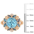 thumbnail image 2 of Everly Women's Topaz Rose Gold Plated Ring, 2 of 7