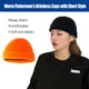 thumbnail image 4 of Qarigey Gorro de lana de tendencia, buena elasticidad, gorras clásicas de pescador sin borde, tocados crimpables a prueba de viento para montañismo, Sombreros Naranja Qarigey AP009365-10B, 4 of 6