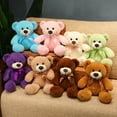 thumbnail image 3 of 1pcs Bear Stuffed Animal Bears Plush Doll Cute Bear Toy 13.78 inch for Christmas Valentine's Day(Beige Bear), 3 of 6