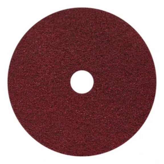 Americo AM7442120 20 in. 400 Grit Black Diamond Pad, Red - Pack of 2