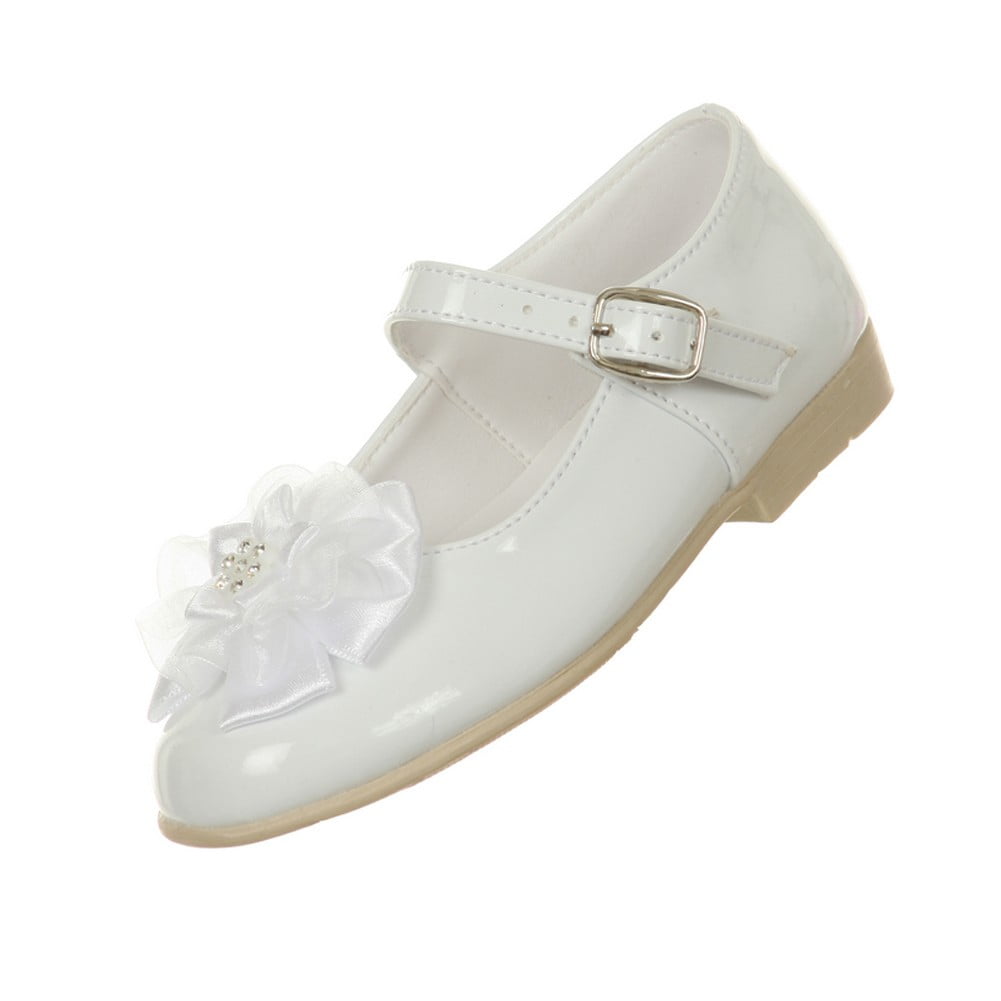 little girl white dress shoes
