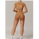 thumbnail image 3 of Conjuntos de entrenamiento for mujer, 2 piezas, sujetador deportivo, camiseta sin mangas, polainas de cintura alta, gimnasio, Yoga, ropa activa, Top de entrenamiento for mujer, 3 of 7
