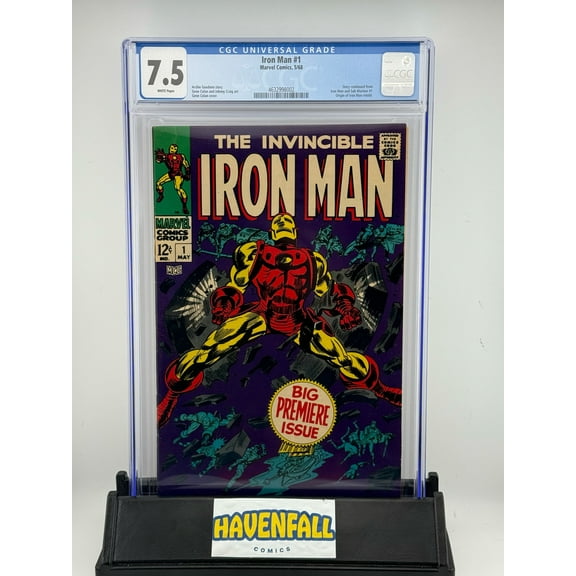 Iron Man #1 - CGC 7.5 Comic Book