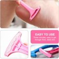 thumbnail image 2 of 4 - Pack Portable Plastic Pedicure Scraper Set, Blue and Pink Foot Care Tool for Heel Callus & Dead Skin Removal, Instantly Smooth Rough Feet, Essential Skin Care Accessory, 2 of 7