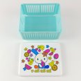 thumbnail image 1 of Sanrio Flower Rabbit Folding Box Storage Box Stationery Storage Desktop Cartoon Cute Sushi Sandwich Microwave PP, 1 of 5