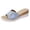 Sky Blue, variant on Wedge Sandals for Women 2026 Wide Platform Slip on Arch Support Espadrilles Slides Casual Outdoor Dressy Summer Elegant Slip on Beach Shoes Green Size 9