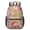 Pioneer Flower Floral-2, variant on Pioneer Flower Floral Print Pattern 17" School Backpacks for Teens,Waterproof Oxford Fabric,S-Shape Padded Straps for School,Travel,Hiking,Camping
