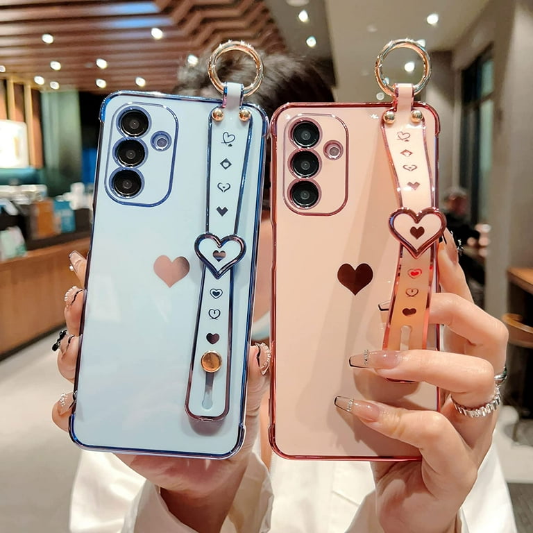 Compatible with Samsung Galaxy A54 5g Phone Case with Aesthetic Cute Heart Wrist Strap Kickstand Luxury Plating Side Heart Pattern Cover Soft Silicone Shockproof Stand Holder Bumper (Blue) - Walmart.com Compatible with Samsung Galaxy A54 5g Phone Case with Aesthetic Cute Heart Wrist Strap Kickstand Luxury Plating Side Heart Pattern Cover Soft Silicone Shockproof Stand Holder Bumper (Blue) - Walmart.com