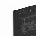 thumbnail image 2 of Luxe Metal Art 'Egg Carton Blueprint Patent Chalkboard' Metal Wall Art, 24"x36", 2 of 7