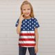 thumbnail image 3 of Gibobby Camisa Elegante Camisetas para niños pequeños, camisetas con estampado gráfico 3D del 4 de julio, camisetas de manga corta a la moda para niños y niñas, camisetas （Rosa， 8-9 Años), 3 of 4