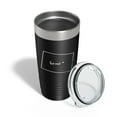thumbnail image 4 of Colorado Tumbler Home State Travel Mug Insulated Laser Engraved Map Coffee Cup 20 oz Black, 4 of 5
