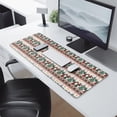 thumbnail image 2 of Long Mouse Pads for Desk,Multicolor Christmas Tree Pattern Desk Mats on Top Of Desks, Desk Mouse Pad Extra Large with 3mm Non-Slip Base and Stitched Edge for Gaming,Office,Work,Home 31.5x11.8in, 2 of 5