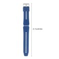 thumbnail image 4 of Generic 22mm Universal Silicone Watch Strap with Buckle Clasp, Multiple Color Options Including White, Black, Red, Blue, Pink, Grey, Orange, Brown, Dark Gray, Dark Blue, 4 of 6