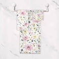 thumbnail image 5 of SKYSONIC 3 Pack Towel Sketchy Wild Floral Cotton Bath Towel Set (1 Bath Towel, 1 Hand Towel, 1 Washcloth) for Bathroom, Super Soft and Quick Dry Towels, 5 of 7
