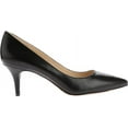 thumbnail image 3 of Nine West Women's Margot Leather Black Ankle-High Pump - 6M, 3 of 7