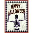 thumbnail image 3 of Kimberly, Allen 18x24 Black Modern Framed Museum Art Print Titled - Happy Halloween Skeleton, 3 of 5
