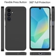 thumbnail image 2 of Galaxy A16 5G Case, Takfox Samsung Galaxy A16 5G 6.7" Basic Case [Frosted] Shockproof Case Liquid Silicone Gel Rubber Soft TPU Anti-slip Bumper Thin Matte Slim Phone Case Covers ,Black, 2 of 10