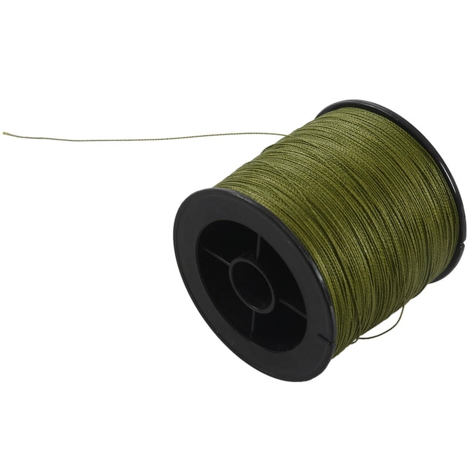 4X 500 M 30 LB 0.26mm Fishing Line Strength PE Braided 4 Strands Green,4 x Fishing Line,green