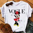 thumbnail image 1 of Minnie Mouse camiseta niñas mujeres Kawaii Top dibujos animados gráfico camisetas divertidas Harajuku Disney camiseta moda camiseta mujer ropa Gao Jinjia LED, 1 of 2