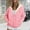 Pink, variant on Ovbmpzd Fleece-Lined Womens Jacket Plus Size Hooded Zip Up Yellow Casual Long Sleeve Sporty Jackets Winter Coats for Women L
