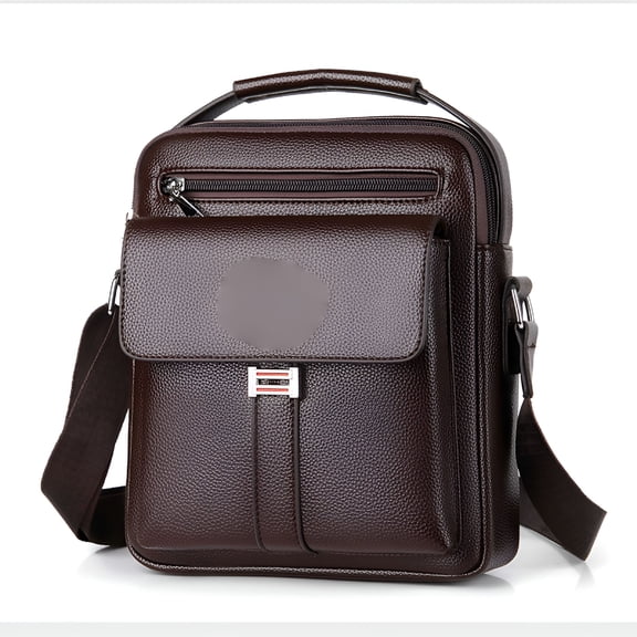 GASTROPOD Men'S Genuine Leather Crossbody Shoulder Bags High Quality Tote Business Messenger Bag Leather Fanny Pack Mens Shoulder Bag