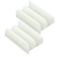 thumbnail image 1 of M6219 Sliding Shower Door Bottom Guide For Sliding Shower Door (top Hung) Shower Door Guide 1/2 In Channels 2 Pack, 1 of 5