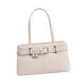 thumbnail image 3 of Bolso de Mano Bolso Tote Bolso Grande Bolso Bandolera Confeccionado en Cuero PU con Estilo Minimalista Adecuado para Mujeres en Rosa, 3 of 8