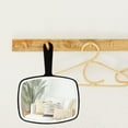 thumbnail image 5 of Handheld Mirror, Portable Hand Mirror with Hanging Hole in Handle, Pink 7.4" W x 10.4" L, 5 of 5