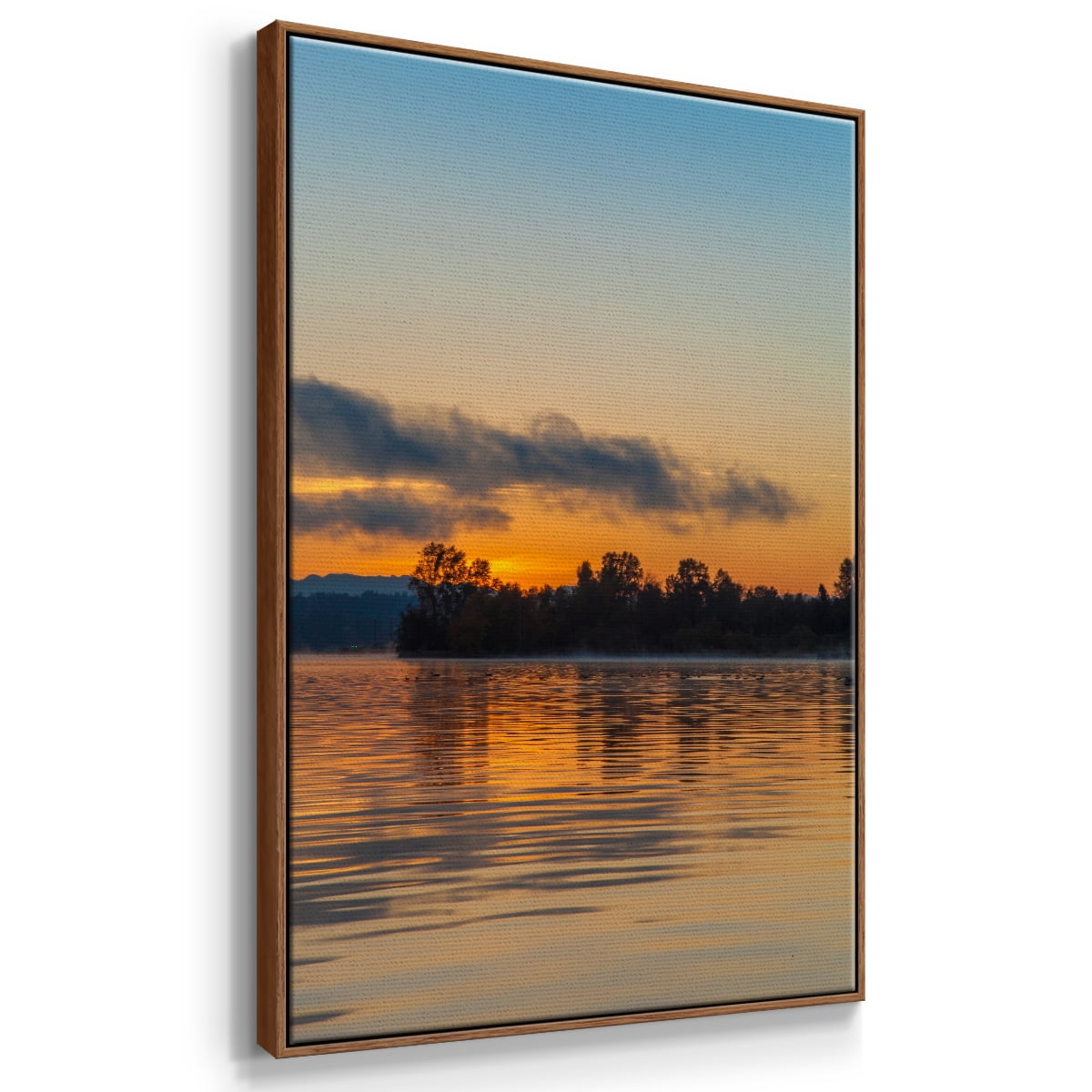 Molten Gold Framed Premium Gallery Wrapped Canvas - Ready to Hang