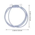 thumbnail image 2 of Moluckfu 40Ud Elastic Hair Accessories Con Buena Elasticidad Para Peinados Versátiles, 2 of 8