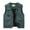 Green, variant on NARABB Men's Sleeveless Warm Vest Thin Sports Multi-bag Quick-drying Loose Vest Mountaineering Tooling Outdoor Vest Jackets