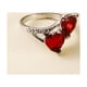 thumbnail image 3 of Anillos para mujer, regalos para mujer, moda para damas, corazón de diamantes llenos, regalo de boda de diamantes, 1 pieza, anillo para mujer, 3 of 5