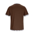thumbnail image 4 of Camiseta Casual de Manga Corta con Cuello Tripulado 100% Fibra de Poliéster Lavable Camisetas de Trabajo Al Aire Libre de Manga Larga para Hombres, 4 of 7