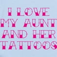 thumbnail image 2 of CafePress - I Love My Aunt And Her Tattoos Long Sleeve Infant - Long Sleeve Cotton Baby Bodysuit, 2 of 4