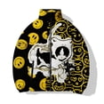 thumbnail image 5 of Chaquetas con estampado de gato musical para hombre, parkas de moda, abrigos de invierno casuales y versátiles para hombre, parka cómoda y cálida para hombre, 5 of 5